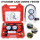 Double Gauge Leakdown Detector For Cylinder Leak Down Testing Car And Motorcycle Engine Compression Tester Case Included 5