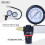 Double Gauge Leakdown Detector For Cylinder Leak Down Testing Car And Motorcycle Engine Compression Tester Case Included 4