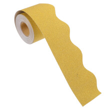 1 roll decorative border paper strip wavy edge for creative craft projects for classroom