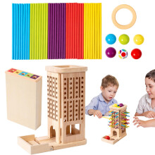 Stacking Game with Sticks Classic Tower Games for Early Childhood Family