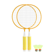 Badmintonschläger-Set für Kinder, großes Netz,