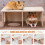 knabbelhuis hamster, , cavia en rat - hout 6