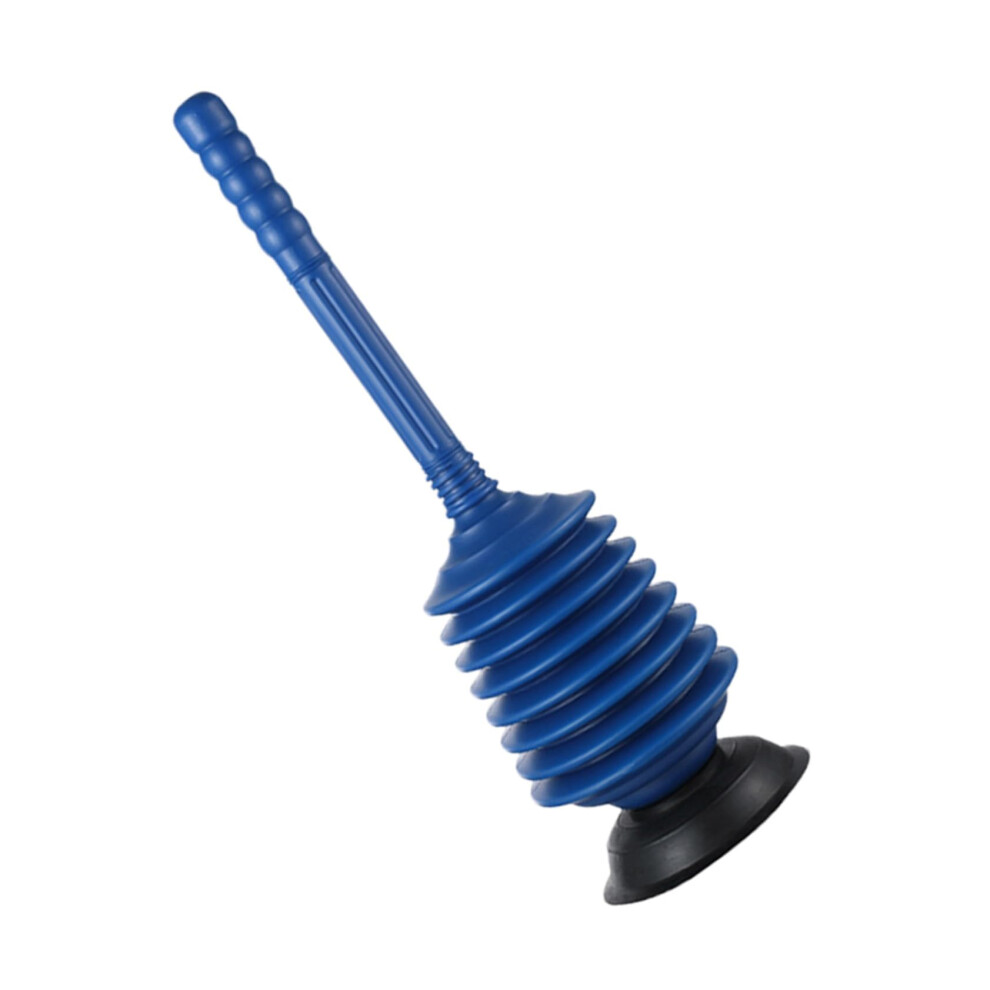 Pressure Toilet Plunger Heavyduty Suction Cup For Toilets And Kitchen Sinks Drain Unblocker Blue And Black 9001264410490