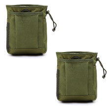 Bolsa tática versátil com sistema MOLLE, ideal para tiro e atividades ao ar livre. Design robusto em nylon 600D com múltiplos bolsos para
