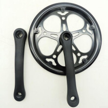 Folding For Bike Crankset 404452T Chainring, 170mm SquareHole Crank, Single Speed Compatible Components