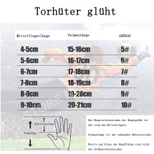 Pro-Level målvaktshandskar, maximalt grepp och hållbarhet fotbollshandskar för herrar, pojkar, ungdomar, vuxna, barn, lätta att ta på och av,
