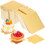 100 Stuks Mini Cake Vierkante Bodems Kartonnen Dienbladen Mousse 1