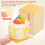 100 Stuks Mini Cake Vierkante Bodems Kartonnen Dienbladen Mousse 8