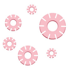 6 Stuks 1.5/2/2.5/3/3.5/4Cm Klei Cutter Oorbel Maker Gids Klei