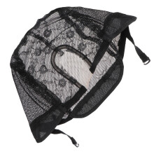 U Shape Boné De Renda Elástico Ajustável Para Perucas E Tranças Preto