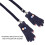 2 verstelbare kinderhandschoen- en hoedehouder, elastisch, donkerblauw 10