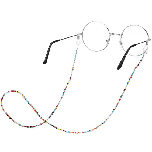 2 pezzi per occhiali con colorate fatte a mano