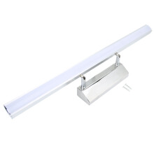Solas Vanity Sconce Balla Seomra Folctha le Fráma Alúmanaim Grád Eitlíochta agus Modúl LED Comhtháite, Réiteach Soilsithe Éifeachtach ó