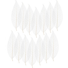 100 Stuks Gedroogde Magnolia Diy Bladwijzer Greetingkaarten