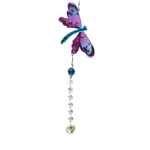 Κρυστάλλινο Suncatcher για εσωτερικά παράθυρα, ονειρική ατμόσφαιρα κήπου κρεμαστή