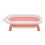 Living And Home Collapsible Baby Bathtub with Soft Support Cushion 4