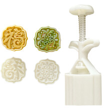 Traditionele Festival Mooncakes-vormset 75 g met gelukspatroon