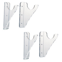 Verticale zwaardenhouder helder acryl wandrek voor Light Sabres