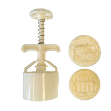 Mooncakes Mold Chinese Gebak Mallen ABS Plastics Cookie Stempel