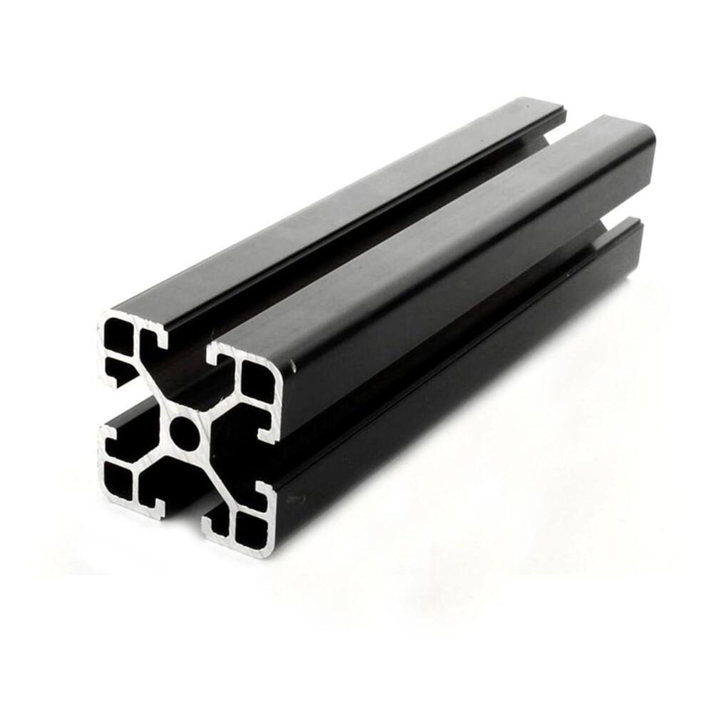 4040 Aluminum Extrusion Black European Standard Anodized Aluminum Profile One Piece 100800Mm Length Linear Guide 500Mm 9119770252814