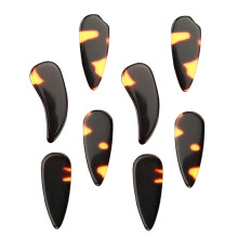 8 Pieces Guzheng Finger Picks Handcrafted Protection for Your Fingers for Musicians Compact and Lightweight Performance Support