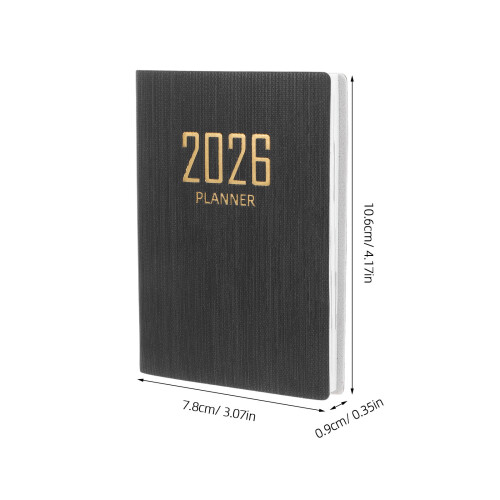 Daily Planner Block Miniatyr För , , Resor 2026 A7 2