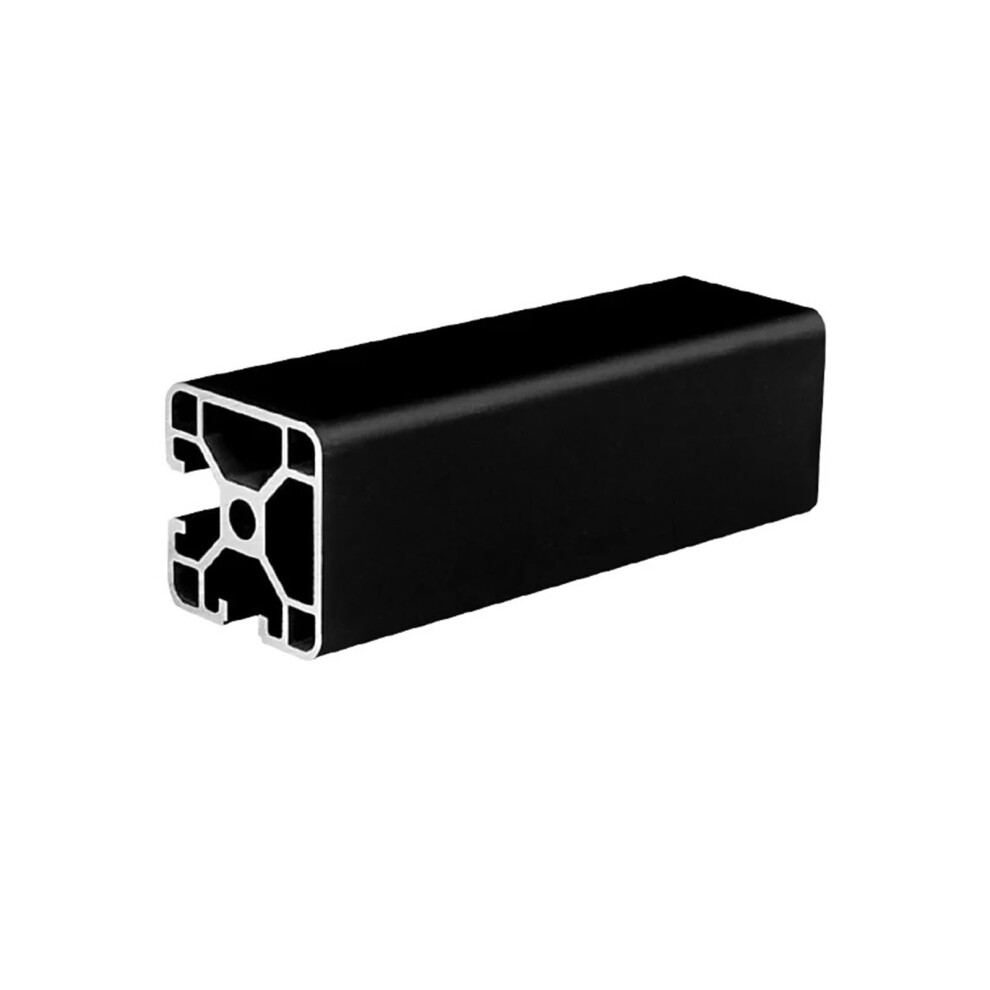 4040 N2 Black Aluminum Profile Aluminum Extrusion 1001200Mm Length 700Mm/800Mm Anodized Linear Guide Black Finish 9001264412548