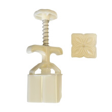 Vierkante Bloem Cookie Stempels Moon Cake Maker MidAutumn