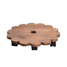 Blumentopfständer auf Rollen, UL-zertifiziertes Beleuchtungszubehör, Ersatzkabel mit Schalter, rollbarer Pflanzenhalter im Gitterdesign für Balkon