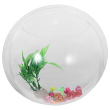 De Acrílico Para Parede 19,5 Cm Diâmetro Transparente