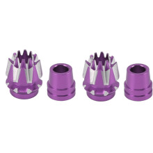 RC-senderens stikkeender Ergonomisk design Aluminiumslegering Sklisikker 3D-kontroller Tommelvippe kompatibel med Futaba FrSky Spektrum DX-serien CNC