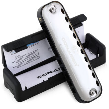 Blues Harmonica in C Major for Beginners, Blues Harp C 10Hole Diatonic by Muntamonics, Model 1007 C Major