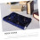 Fabric Book Cover for Notebooks – Elegant Protective Covers with Star and Moon Pattern 4