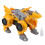 Ηλεκτρονικό παιχνίδι μετασχηματισμού dino bot με LED λάμψη ψεκασμού με 1