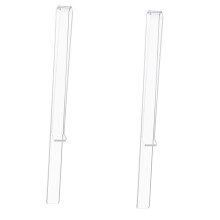 Pack of 2 Transparent Acrylic Sheet Music Holders Clips for Music Notes Books and Recipes for Musicians Composers and Lesson Notes