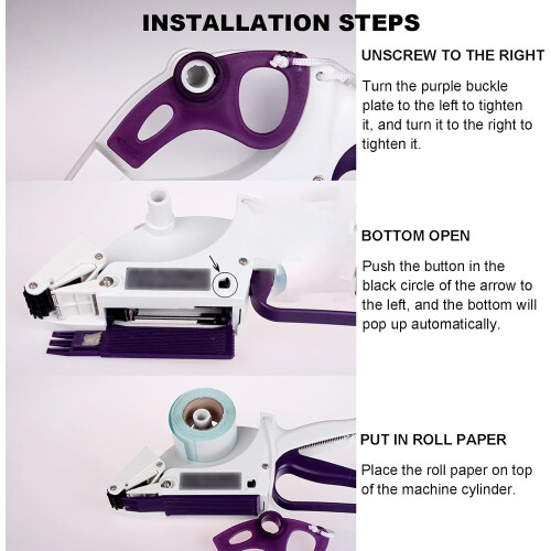 Portable Barcode Applicator Gun, Clean and LaborSaving, for 1835 mm Labels 2
