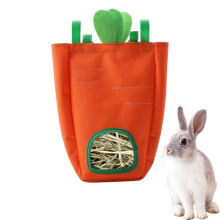 Rabbit Hay Feeder, Guinea Pig Bags, Small Animal Feeding Sack, 1Pack