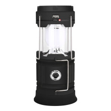 Lanterne solaire de camping, rechargeable à l'énergie solaire ou sur secteur, usage polyvalent pour les aventures en plein air et les situations