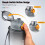 Κανάτα νερού κινήτρων, 1 λίτρου με δείκτη χρόνου για γυμναστική, στεγανή και χωρίς 5