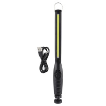 Oplaadbare draagbare werklamp met magnetische voet, LED-werklamp met dimbare COB-chip en lange brandduur voor autoreparatie en noodverlichting.