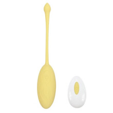 Mini 10 Strong Speeds Electric Bullet Tool Handheld Massager For Women Quiet Waterproof Bullet Massage Tool Yellow