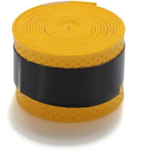 Anti-Slip Racket Grip, Skidproof Badminton Overgrip With Elastic Performance, Tennis Racket Grip Tape Yellow 10 Pack