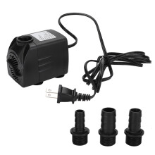 Compagno per giochi d'acqua, protezione contro il surriscaldamento e pompa dell'acqua sommergibile, potenza 25W, flusso regolabile 1800 l/h,