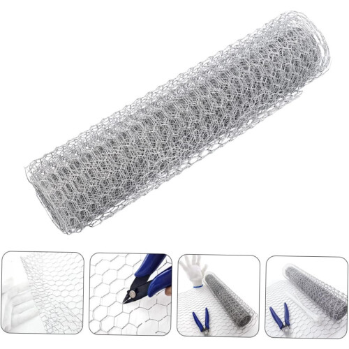 Galvanized Hexagonal Mesh Wire Netting, Garden Use, Chicken Wire Fencing, DIY Craft Projects 1