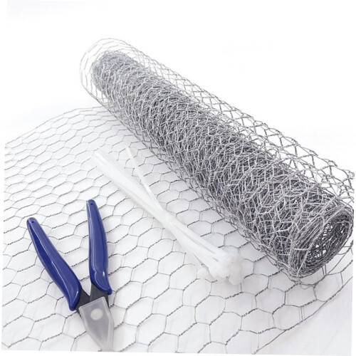 Galvanized Hexagonal Mesh Wire Netting, Garden Use, Chicken Wire Fencing, DIY Craft Projects 2