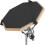 Drum Practice Pad with Stand, Height Adjustable Legs, Quiet Practice Pad for Drummers, Black 2