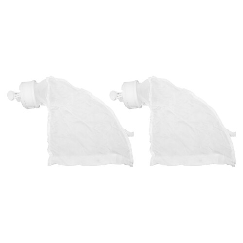 2 STÜCKE Mesh Pool Reiniger Allzweck Tasche mit