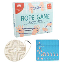 Cradle Game Score, String Toy, Interactive Toy for Hand Rope Puzzles, Cooperative Hand Rope Play Accessories for Kids