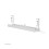 Cable management duct - Neomounts ADS07-120WH - White - Adjustable width - Quick tool-free installation 1