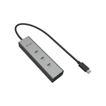 Centres d'interface I-Tec C31HUBMETAL8KPDPRO Argent